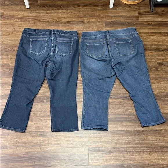 Women’s Torrid Jean Lot of Four Dark Wash Jeans Size 18 Regular - Picture 5 of 6